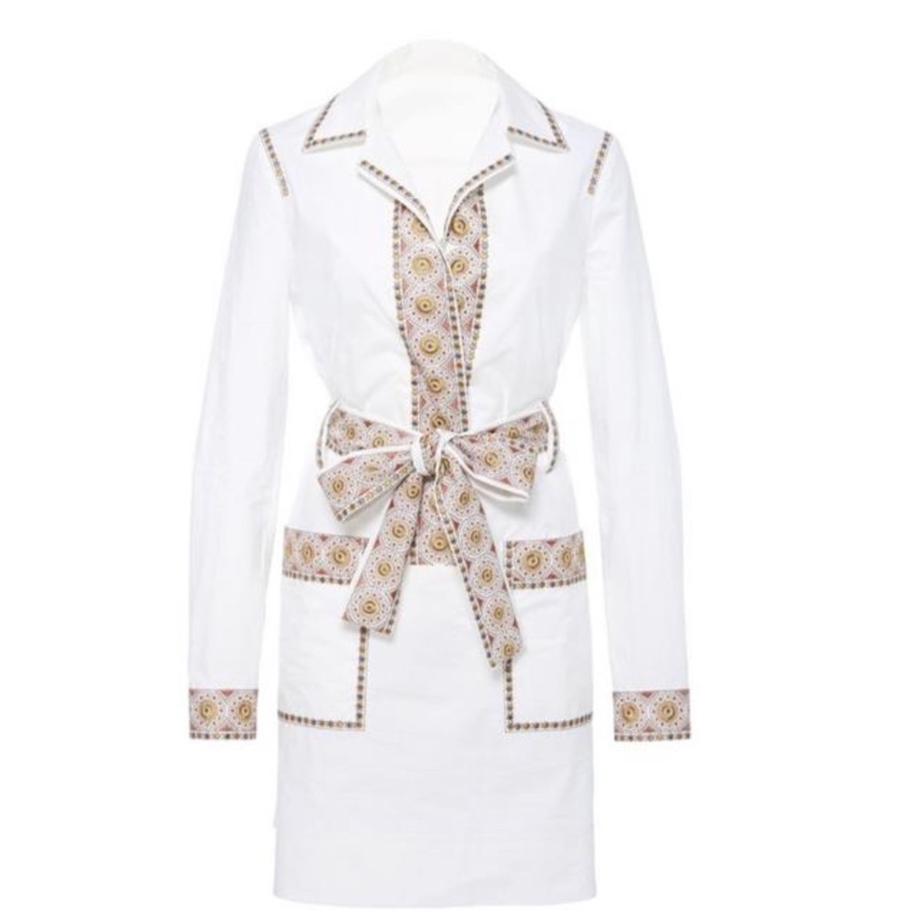 Tory Burch Jayne Belted Tunic dress